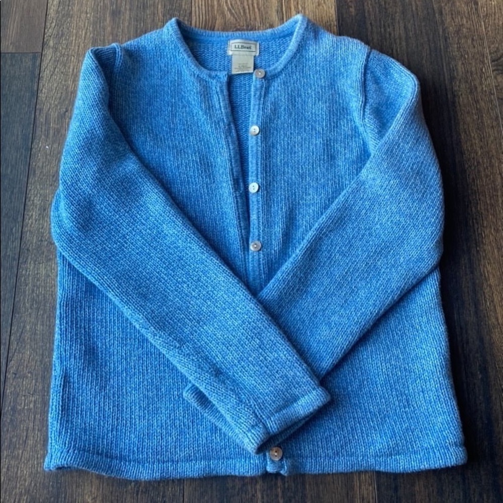 Blue Cardigan